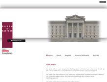 Tablet Screenshot of barth-law.ch